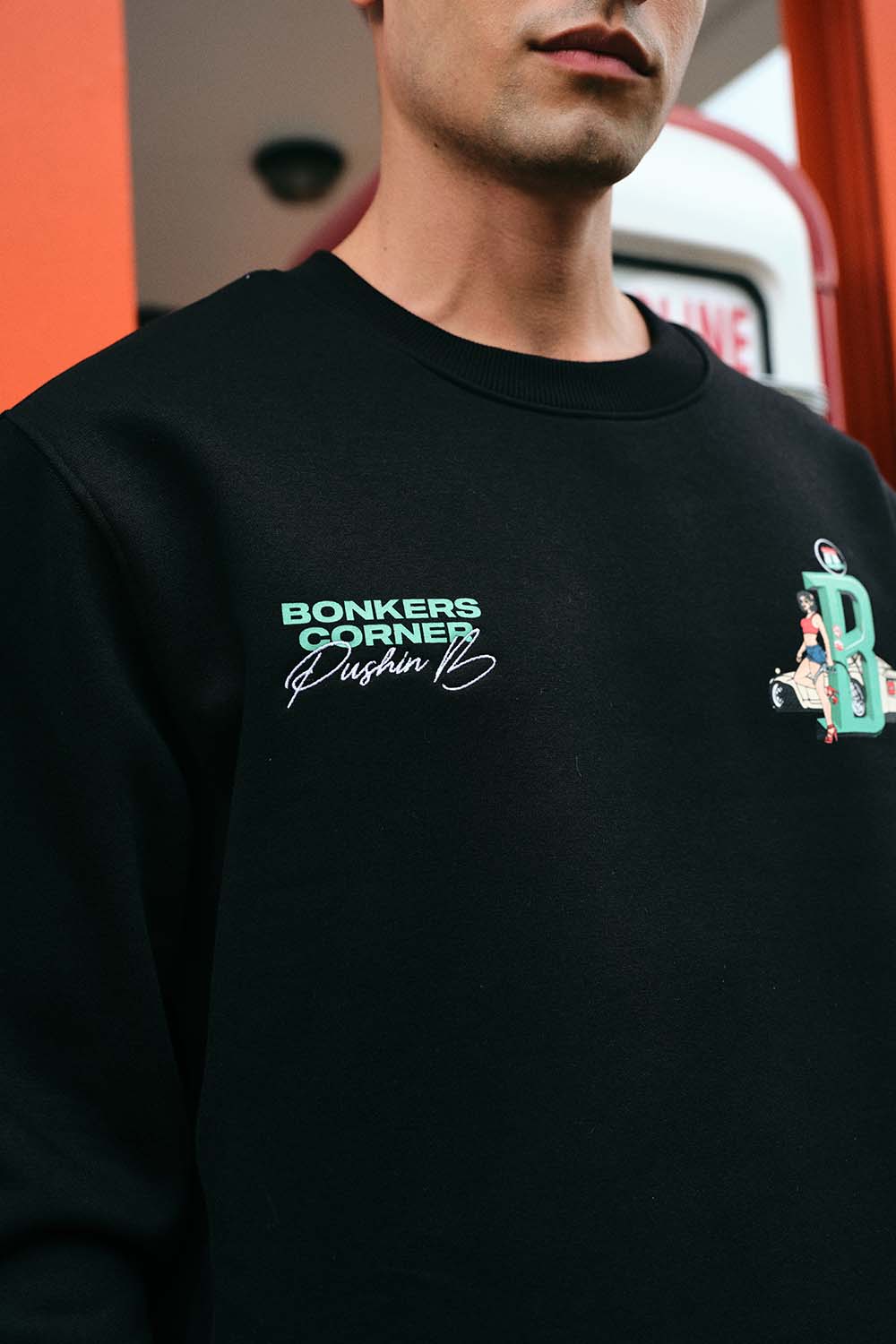 B-On-Curb Sweatshirt - BonkersCorner