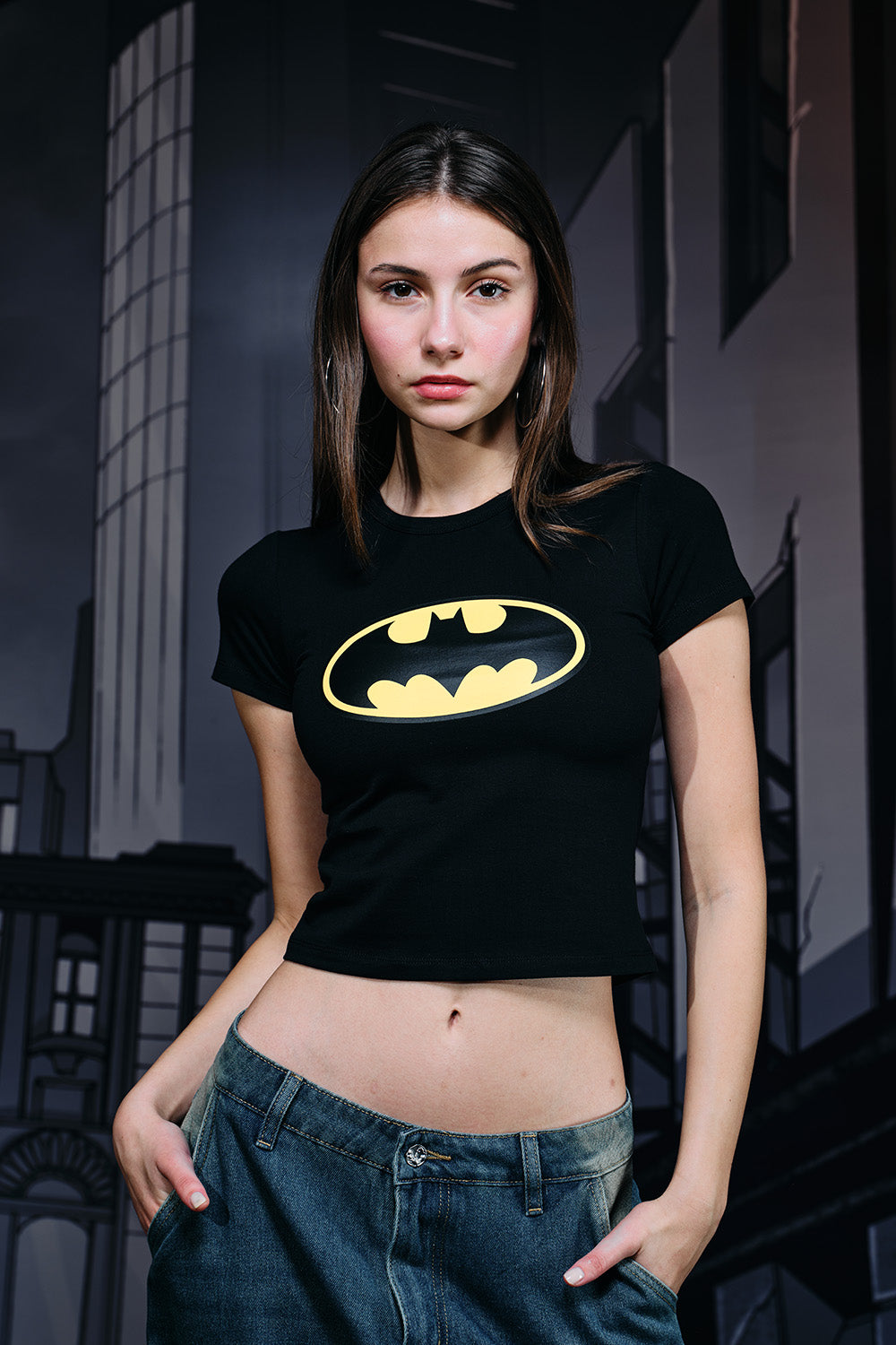 Batman Chronicles Baby Tee - BonkersCorner