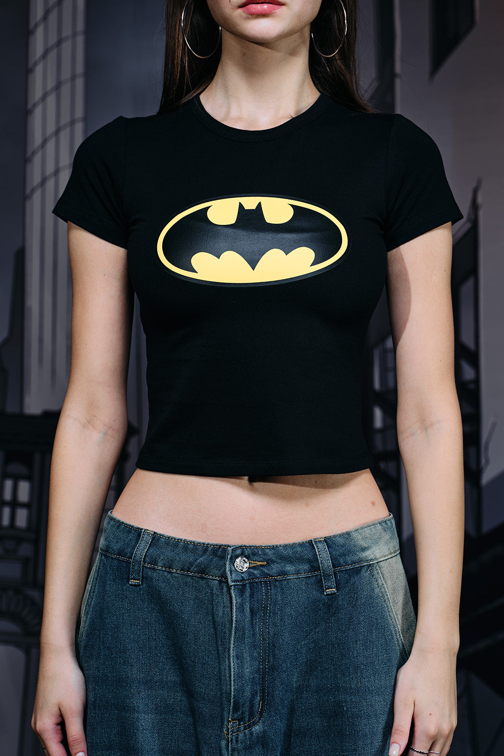Batman Chronicles Baby Tee - BonkersCorner