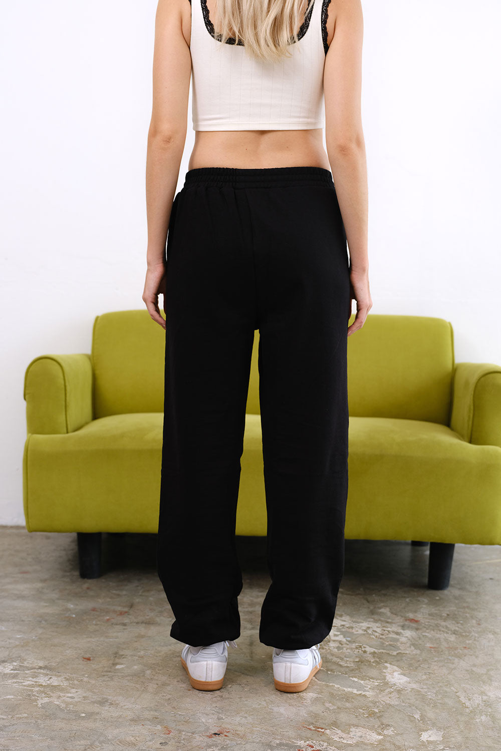 Black Trouser Pants - BonkersCorner