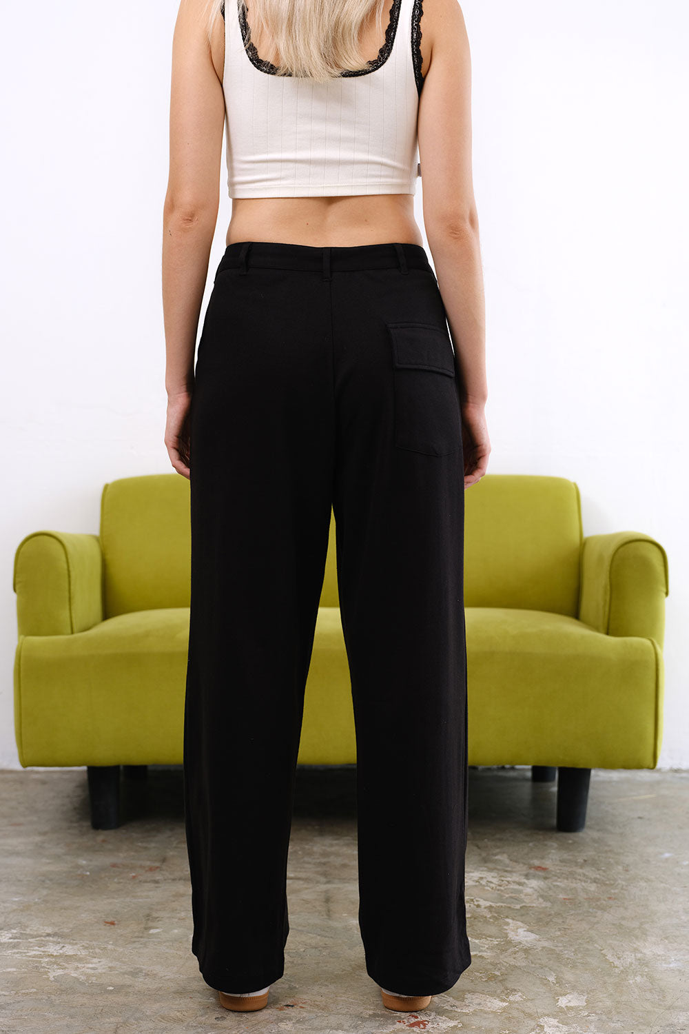 Black Trouser Pants - BonkersCorner