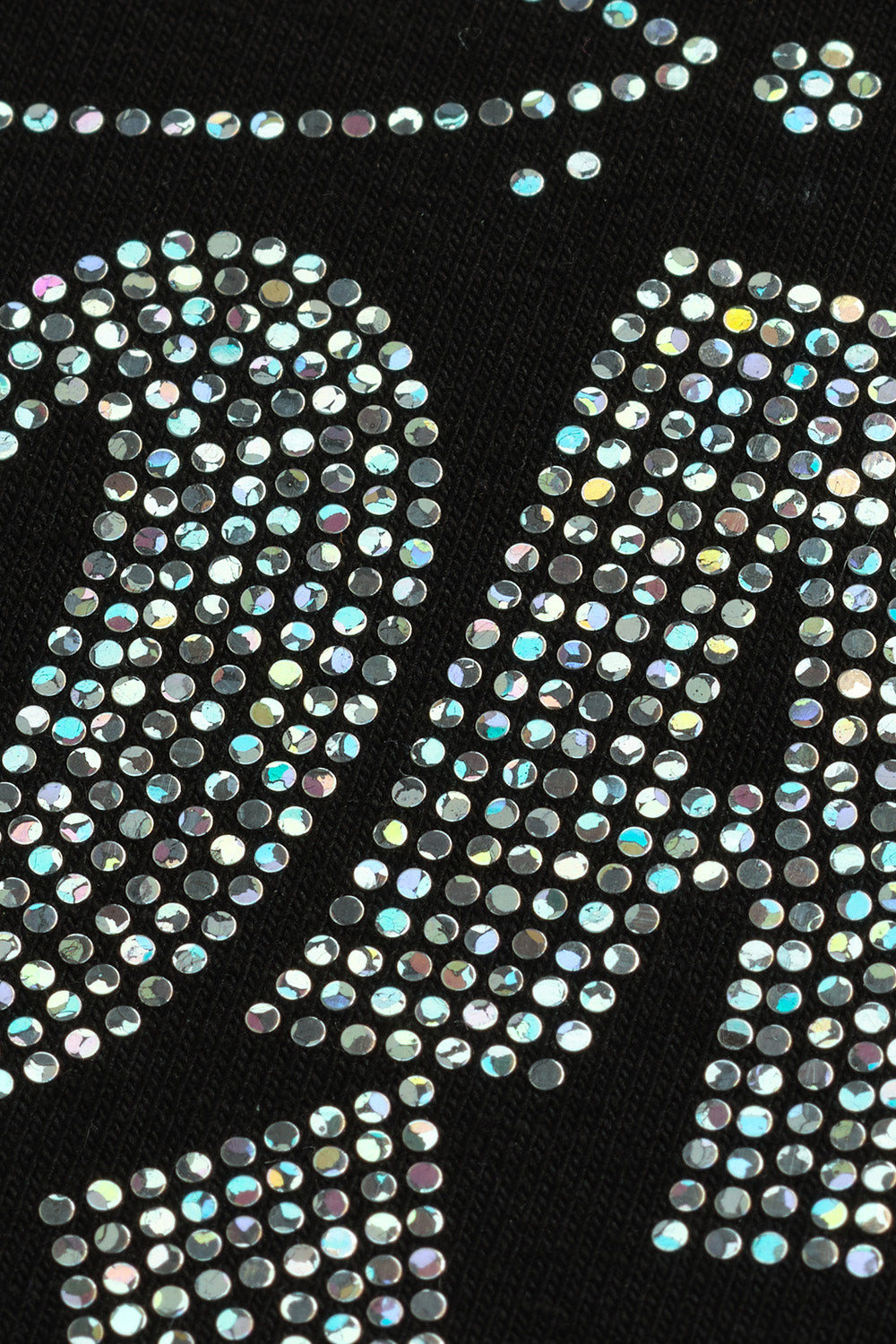 Bling Queen Rhinestone Crop Top - BonkersCorner