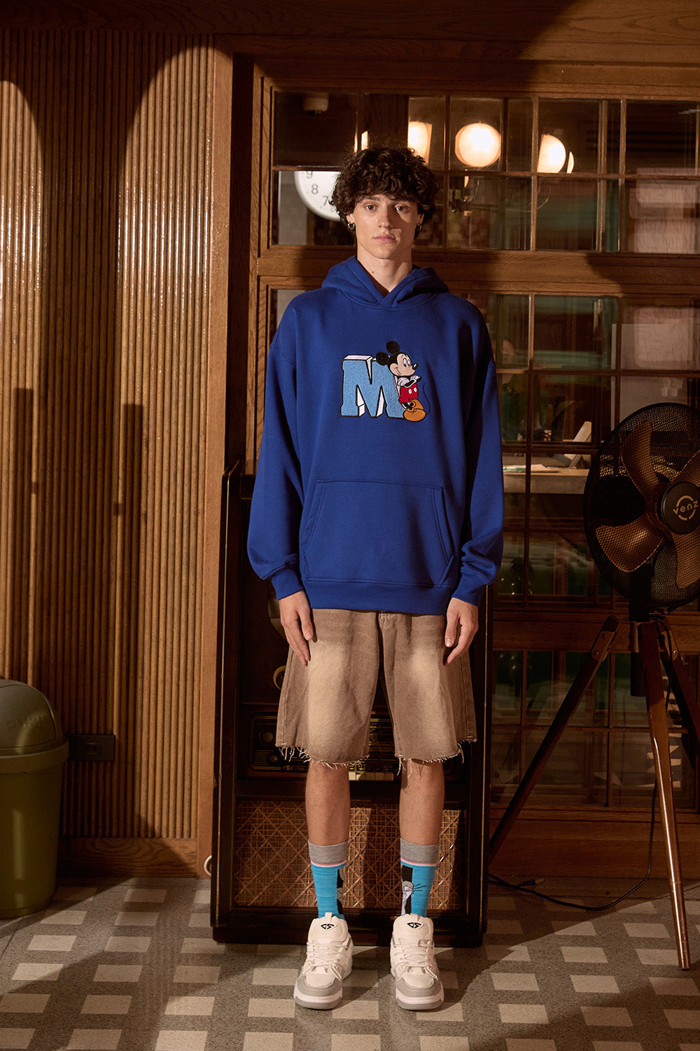 Blue Mickey Hoodie - BonkersCorner