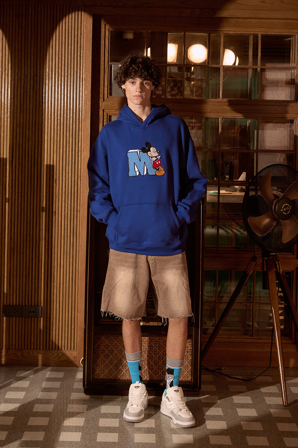 Blue Mickey Hoodie - BonkersCorner