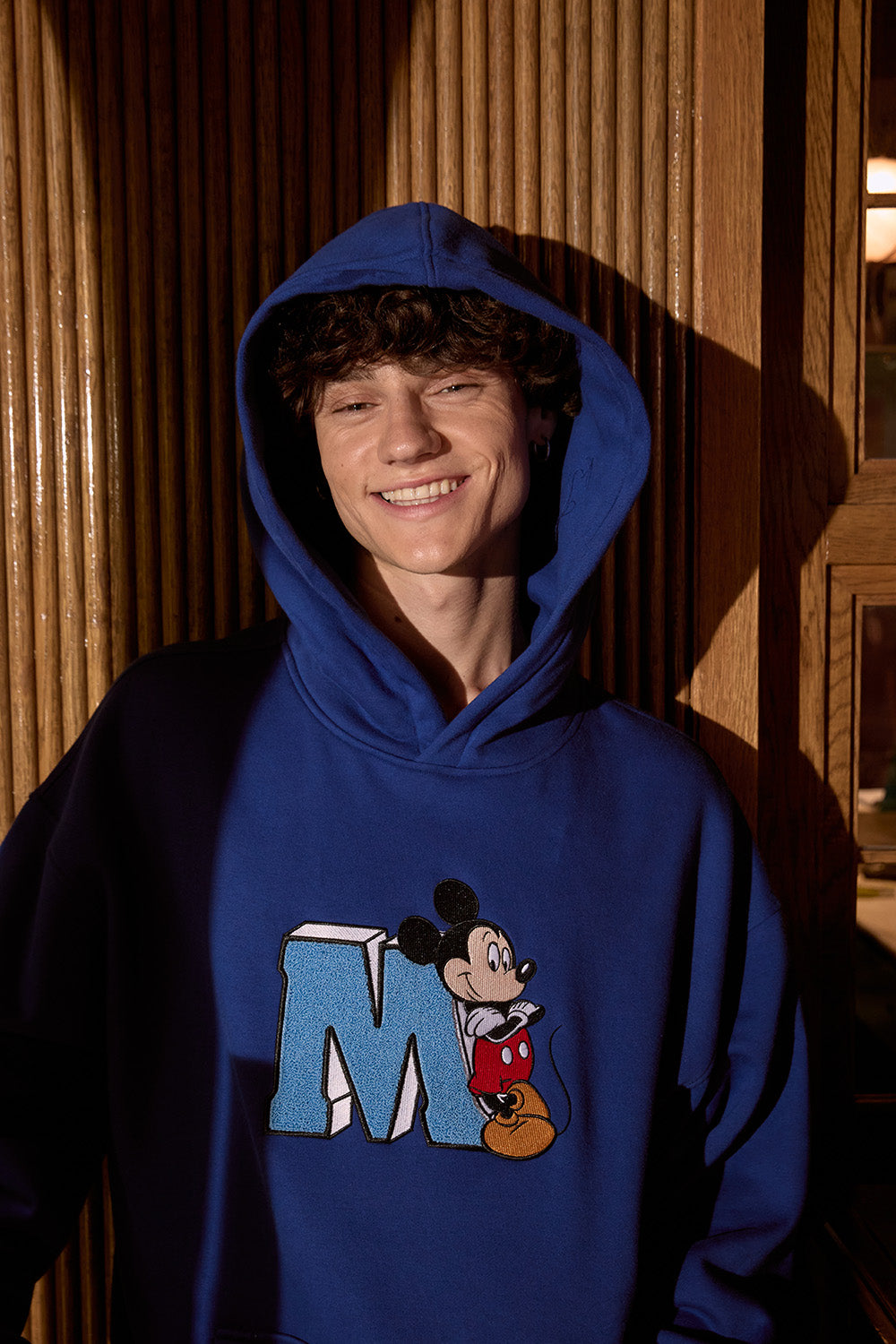 Blue Mickey Hoodie - BonkersCorner