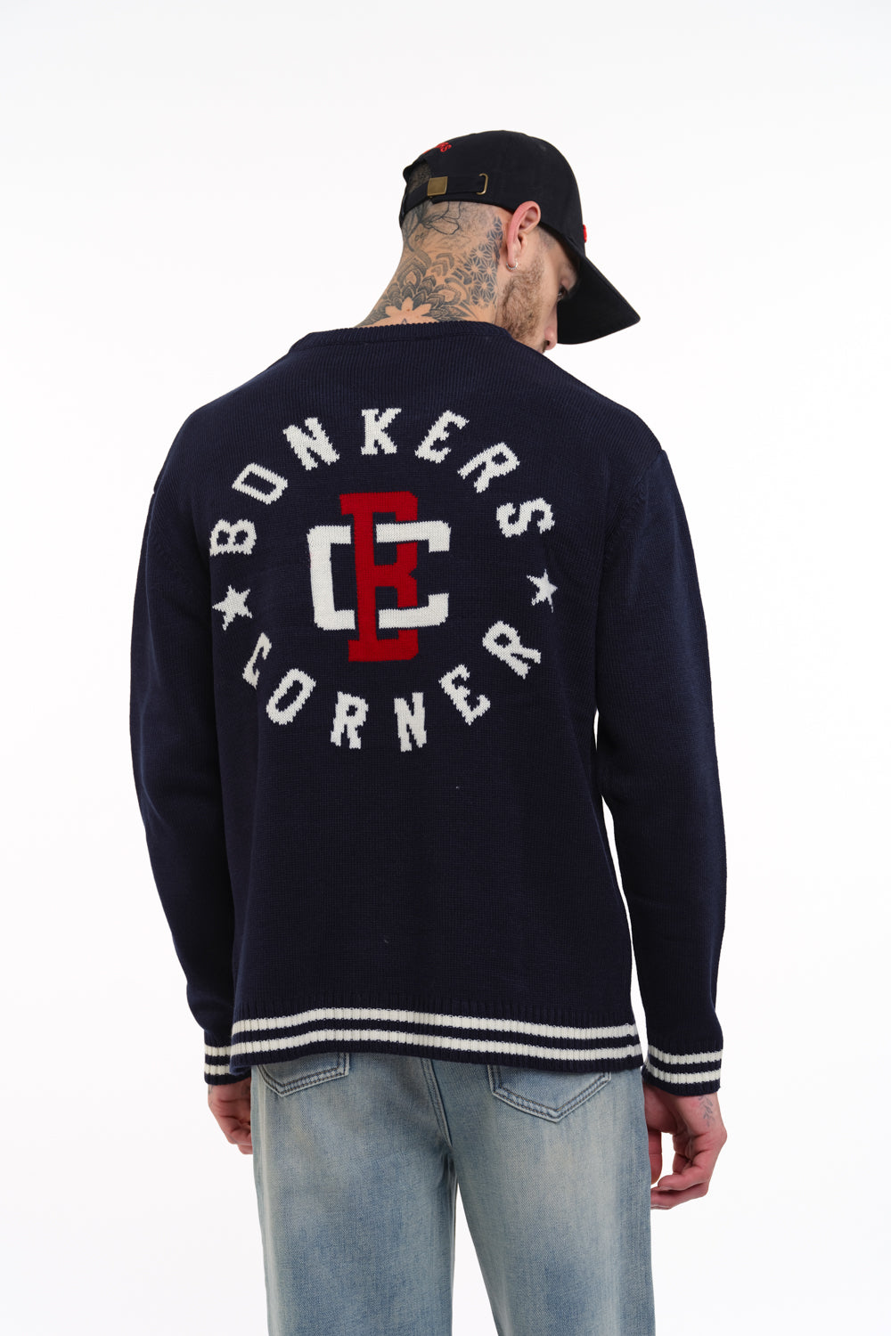 Bonkers Corner Varsity Crewneck Sweatshirt - BonkersCorner