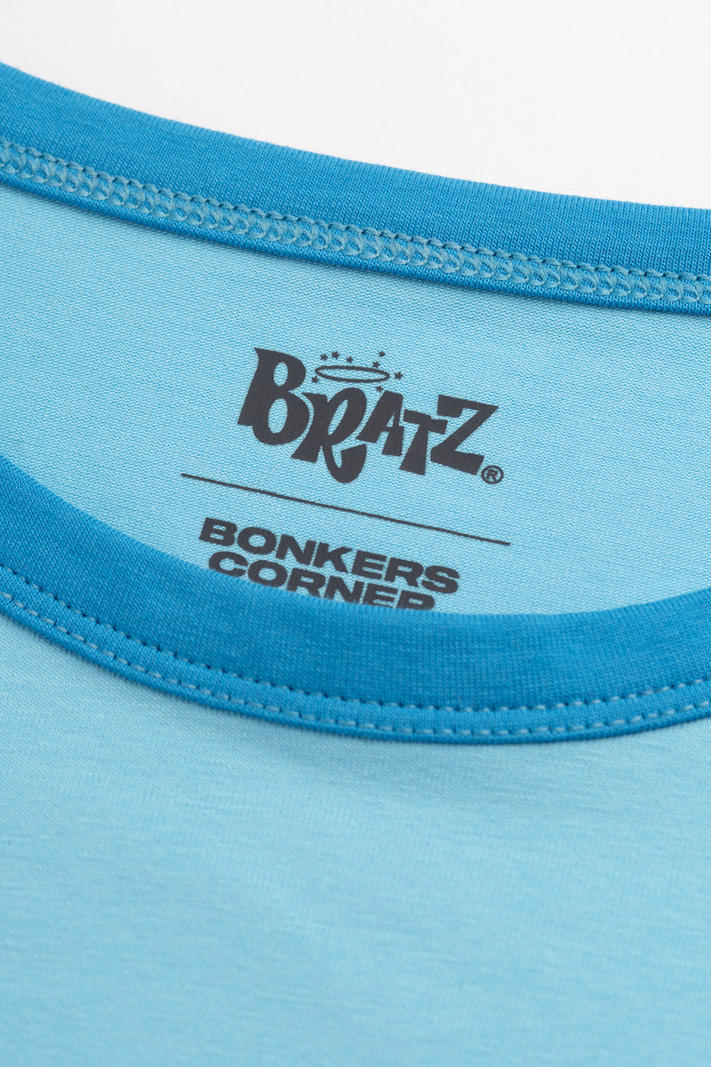 Bratty Blue Raglan Top - BonkersCorner