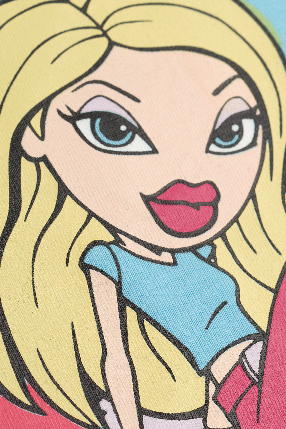 Bratty Blue Raglan Top - BonkersCorner