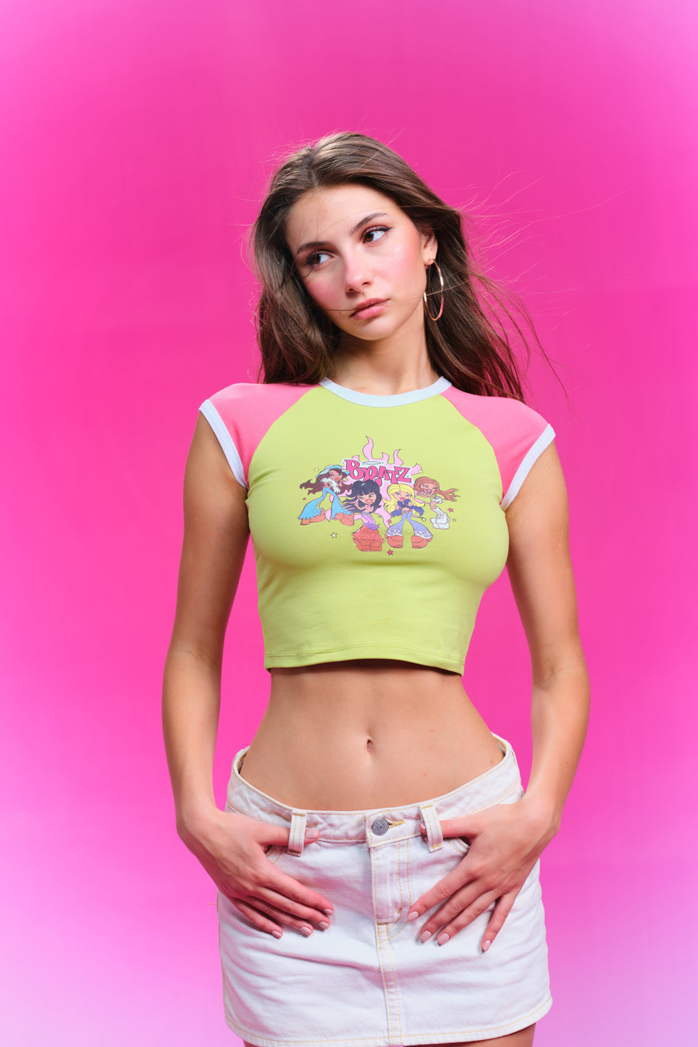 Bratz Color Pop Raglan Top - BonkersCorner