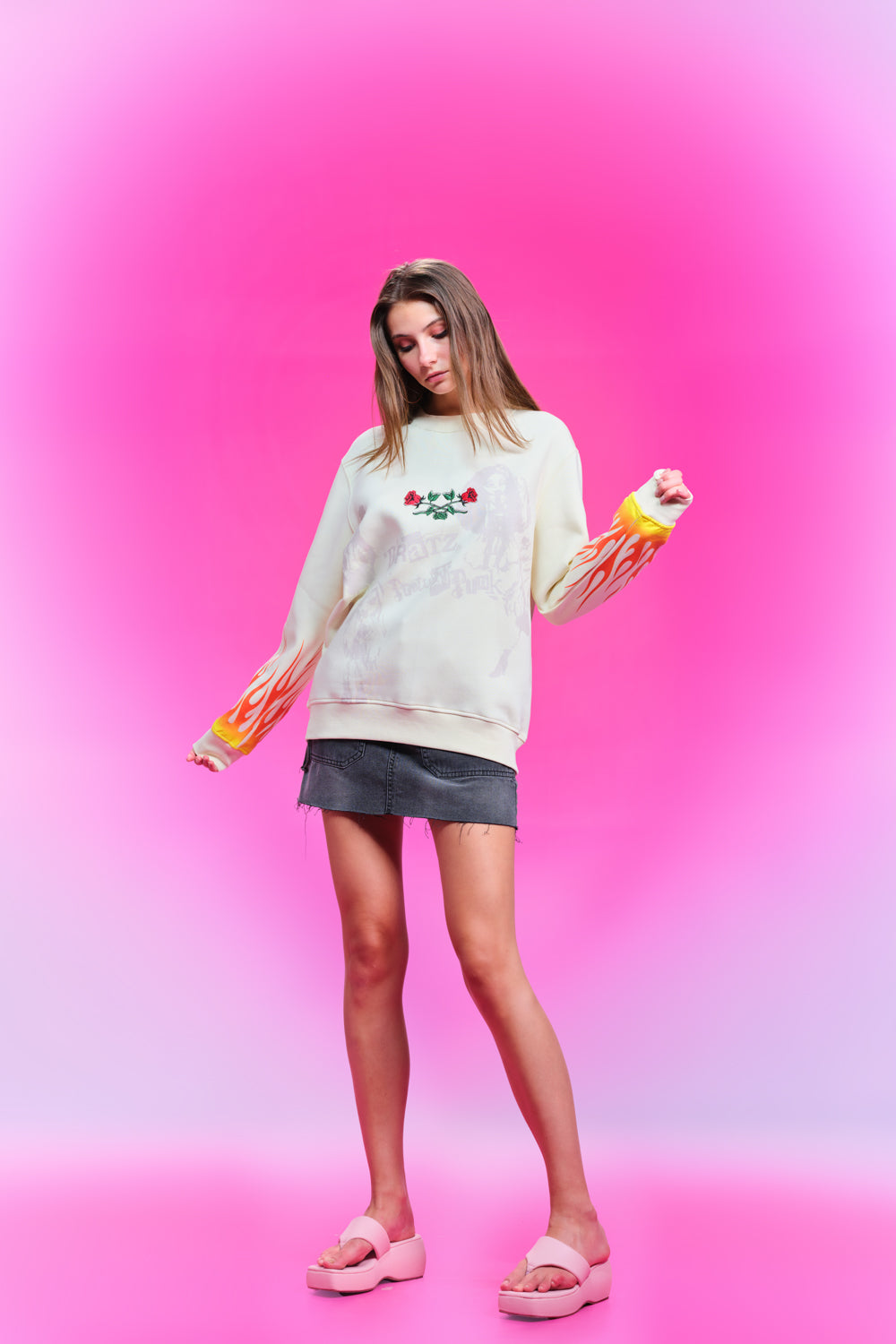 Bratz Pretty N Punk Sweatshirt - BonkersCorner