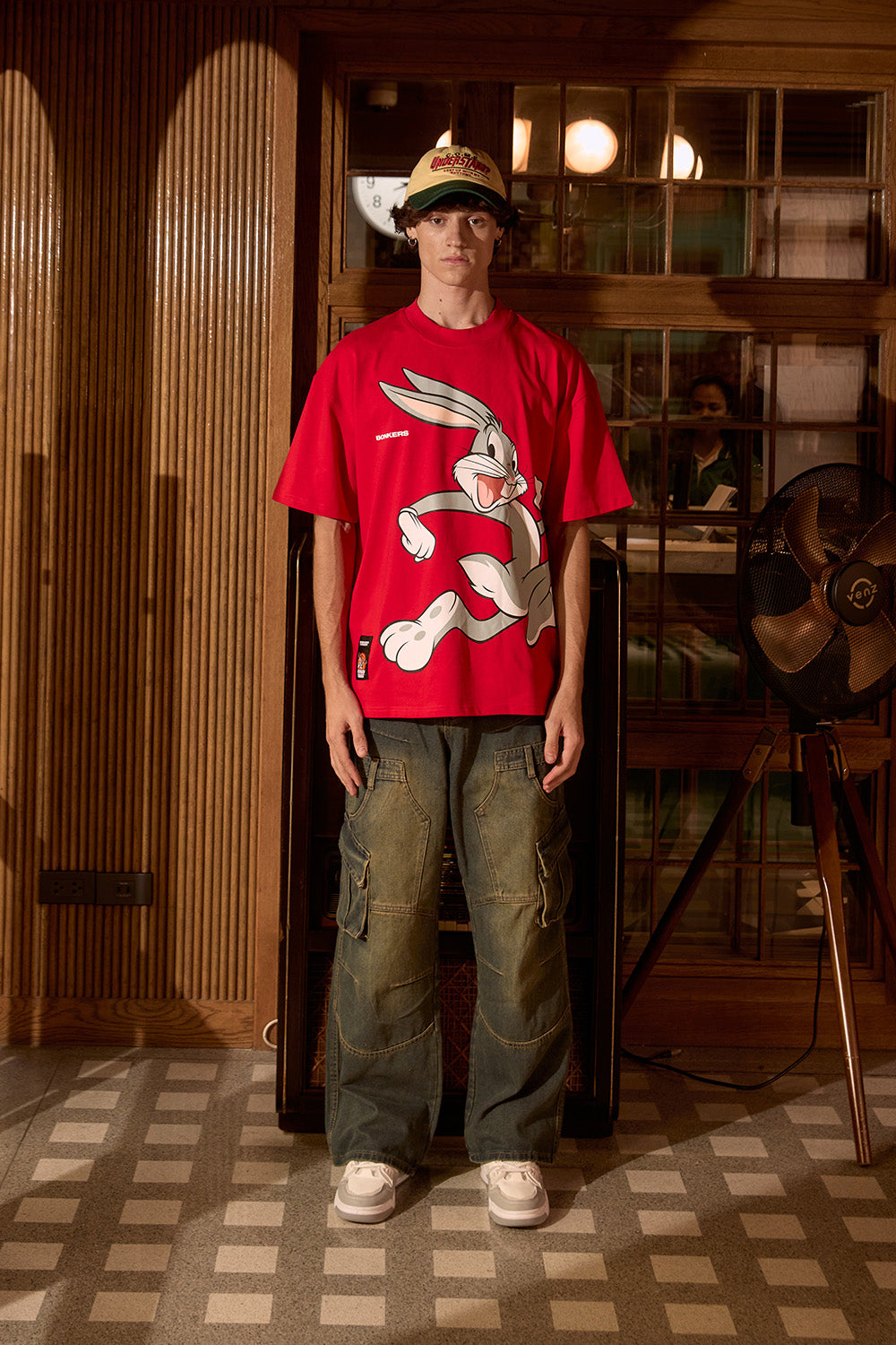 Bugs Bunny Red Oversized T-shirt - BonkersCorner