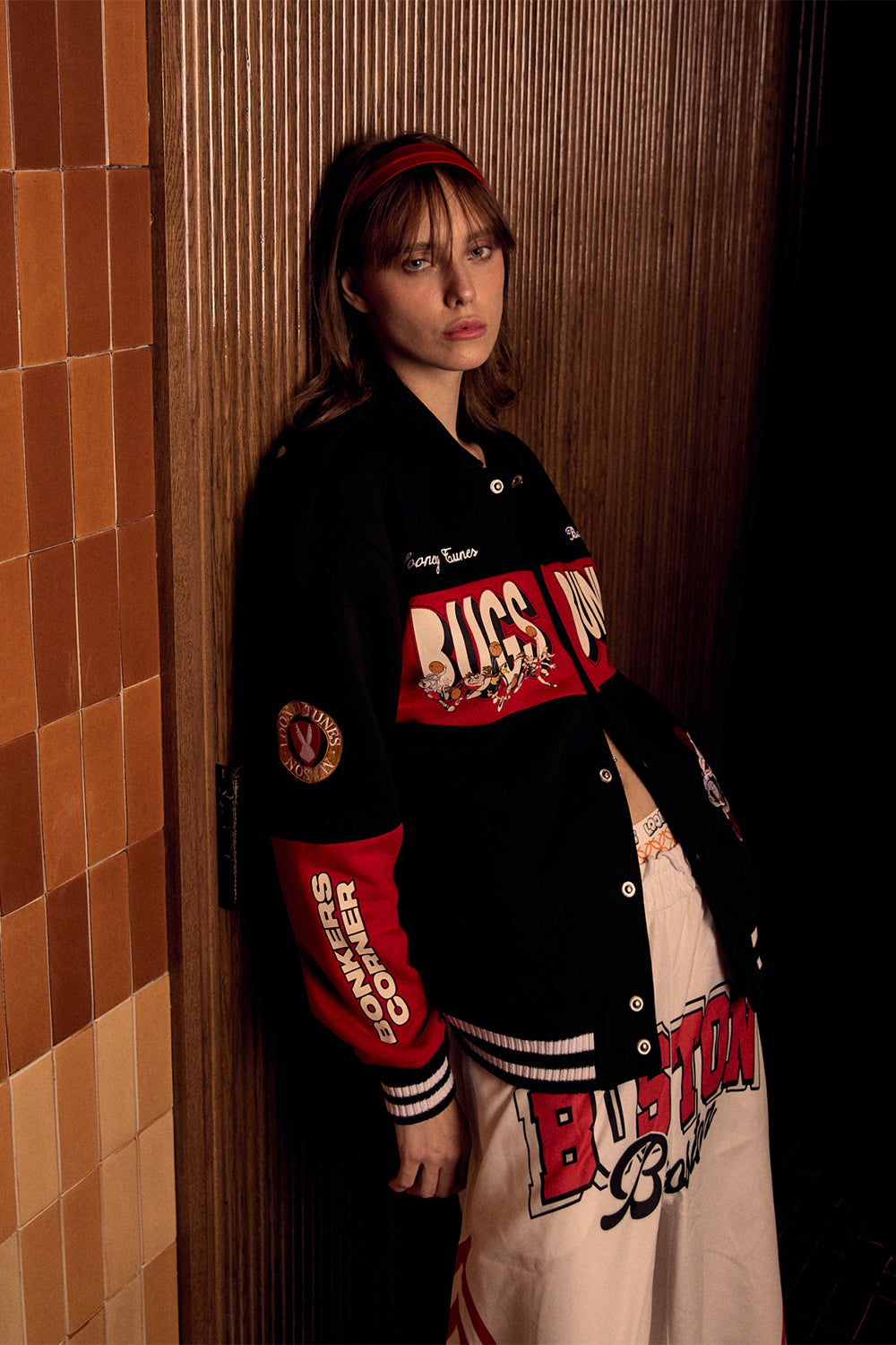 Bugs Funky Varsity Jacket - BonkersCorner
