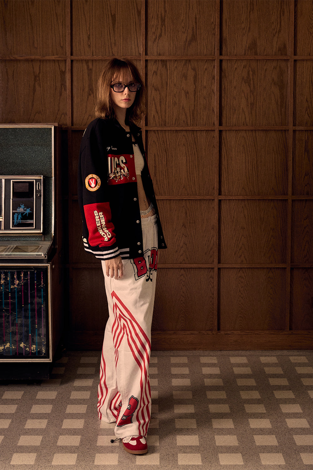 Bugs Funky Varsity Jacket - BonkersCorner