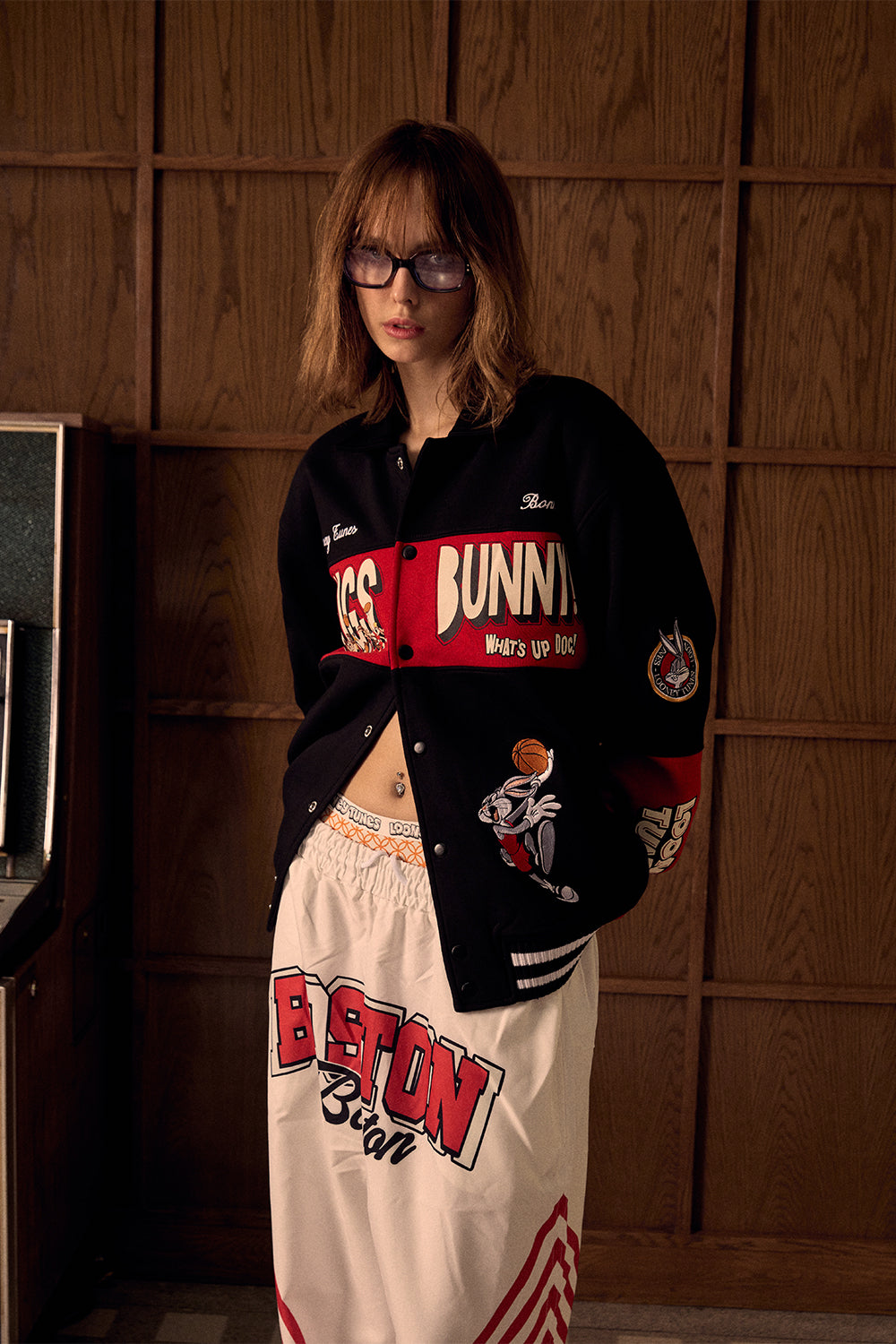Bugs Funky Varsity Jacket - BonkersCorner