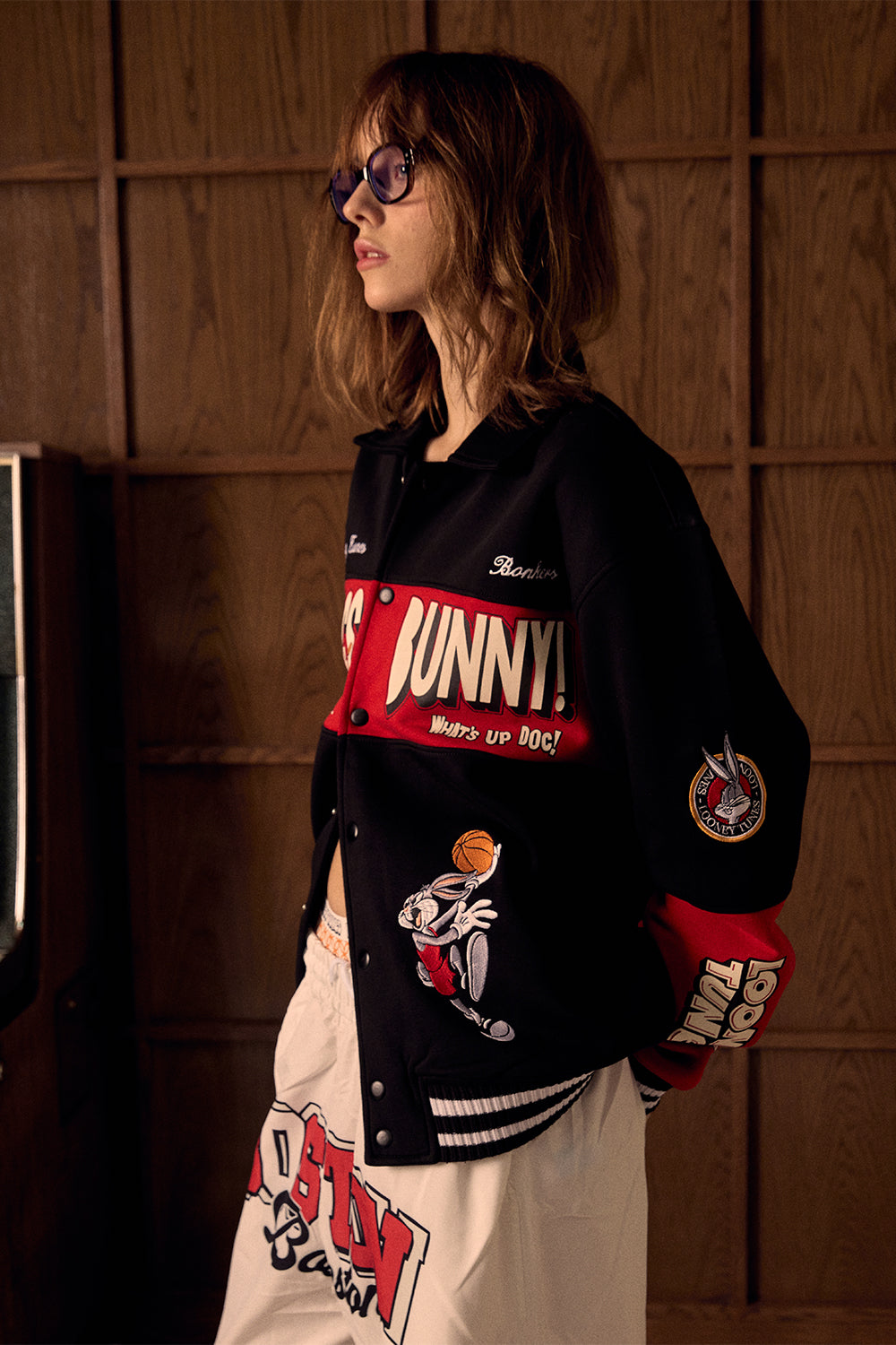 Bugs Funky Varsity Jacket - BonkersCorner