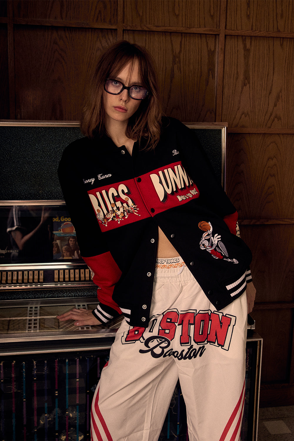 Bugs Funky Varsity Jacket - BonkersCorner