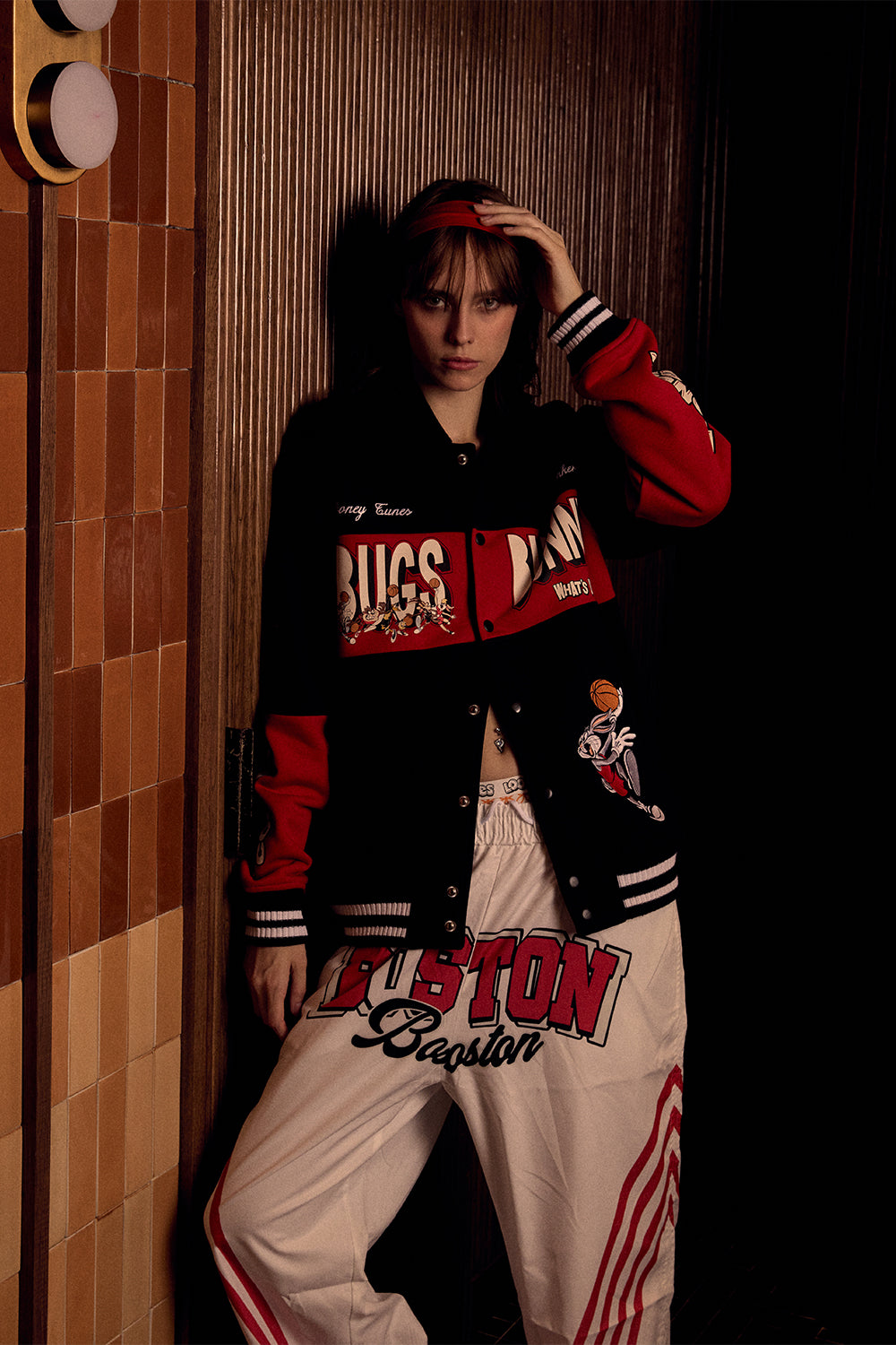 Bugs Funky Varsity Jacket - BonkersCorner