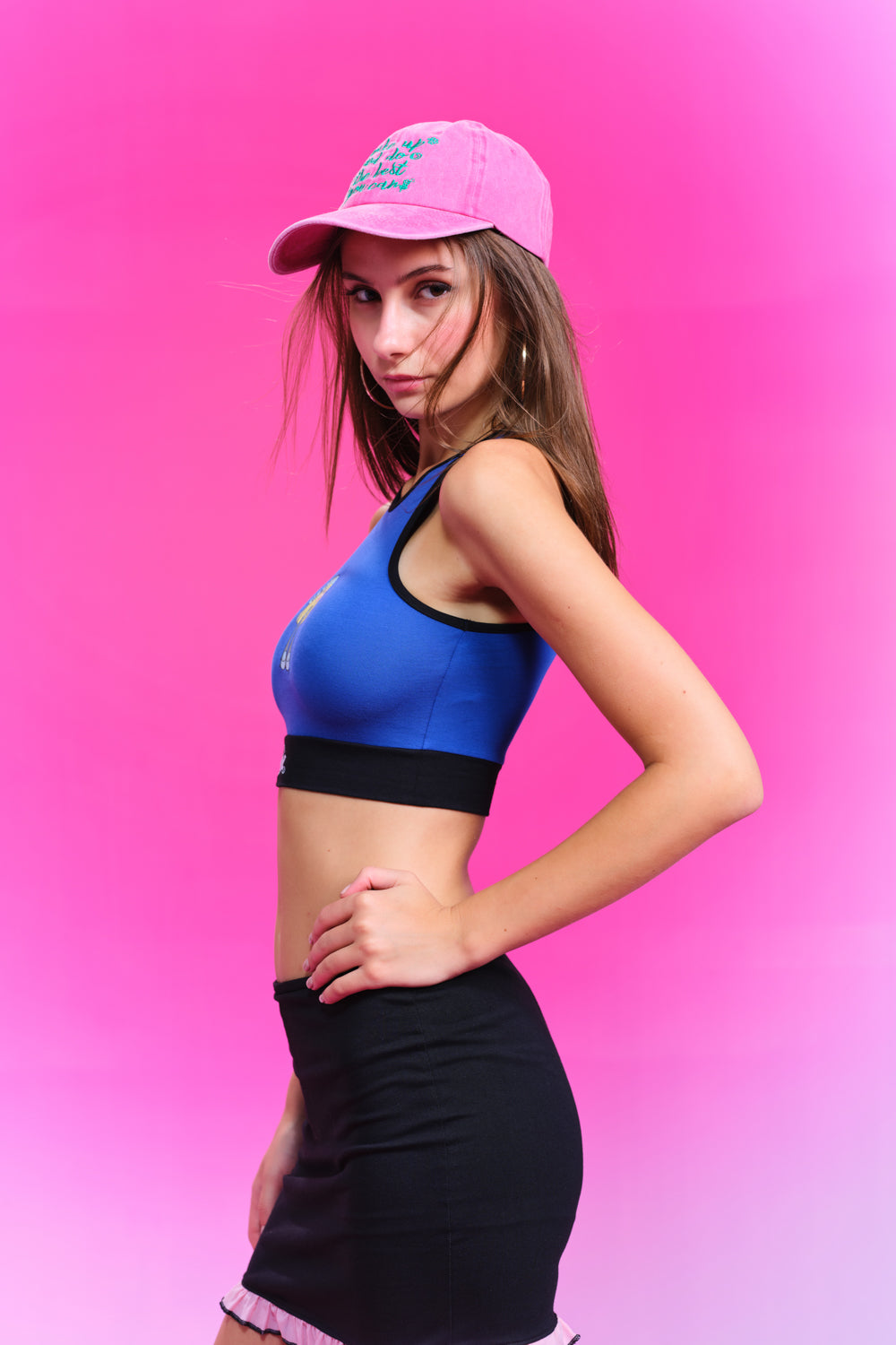 Cloe Crop Sports Tank - BonkersCorner