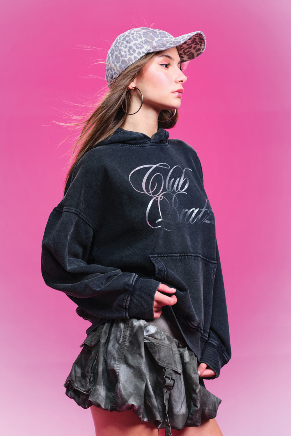 Club Bratz Oversized Hoodie - BonkersCorner
