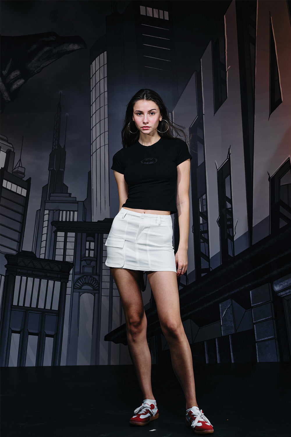 Dark Knight Baby Tee - BonkersCorner