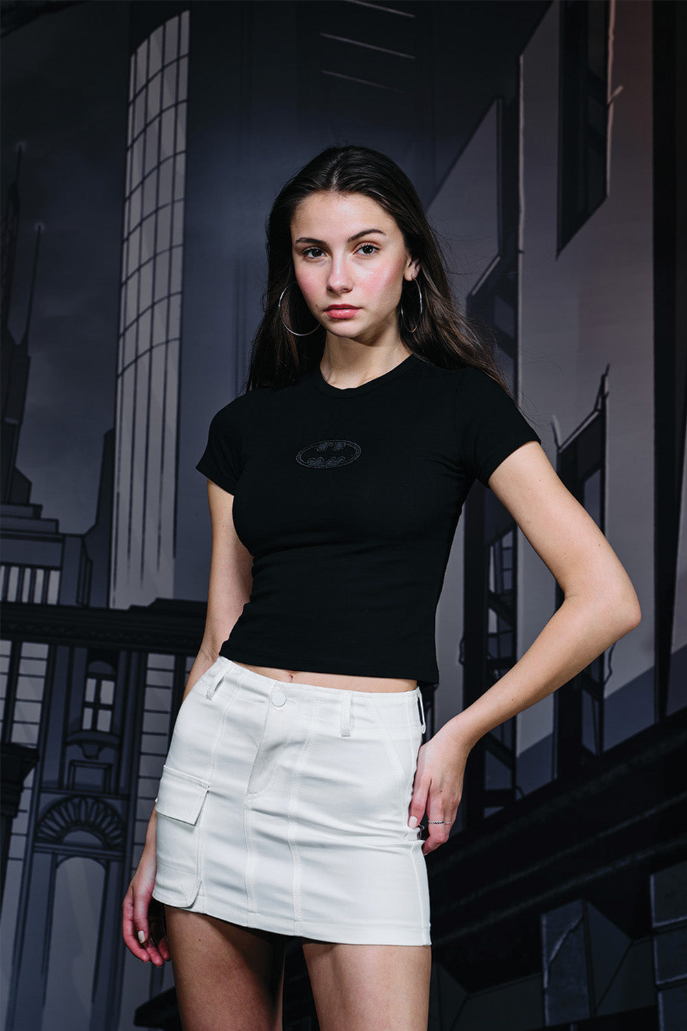 Dark Knight Baby Tee - BonkersCorner