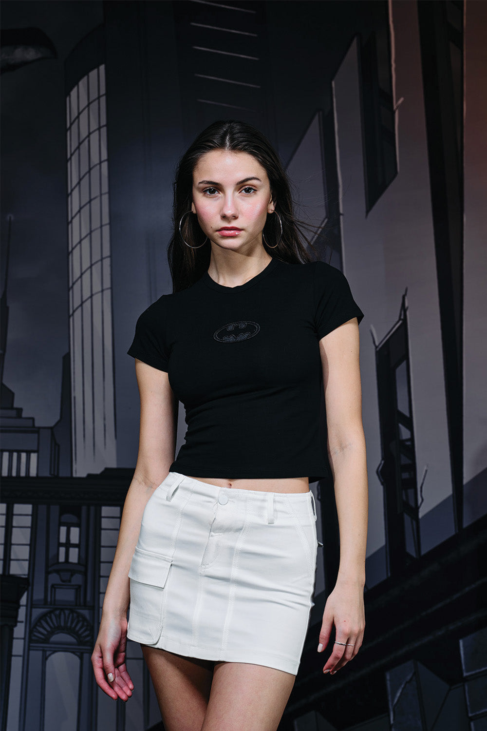 Dark Knight Baby Tee - BonkersCorner