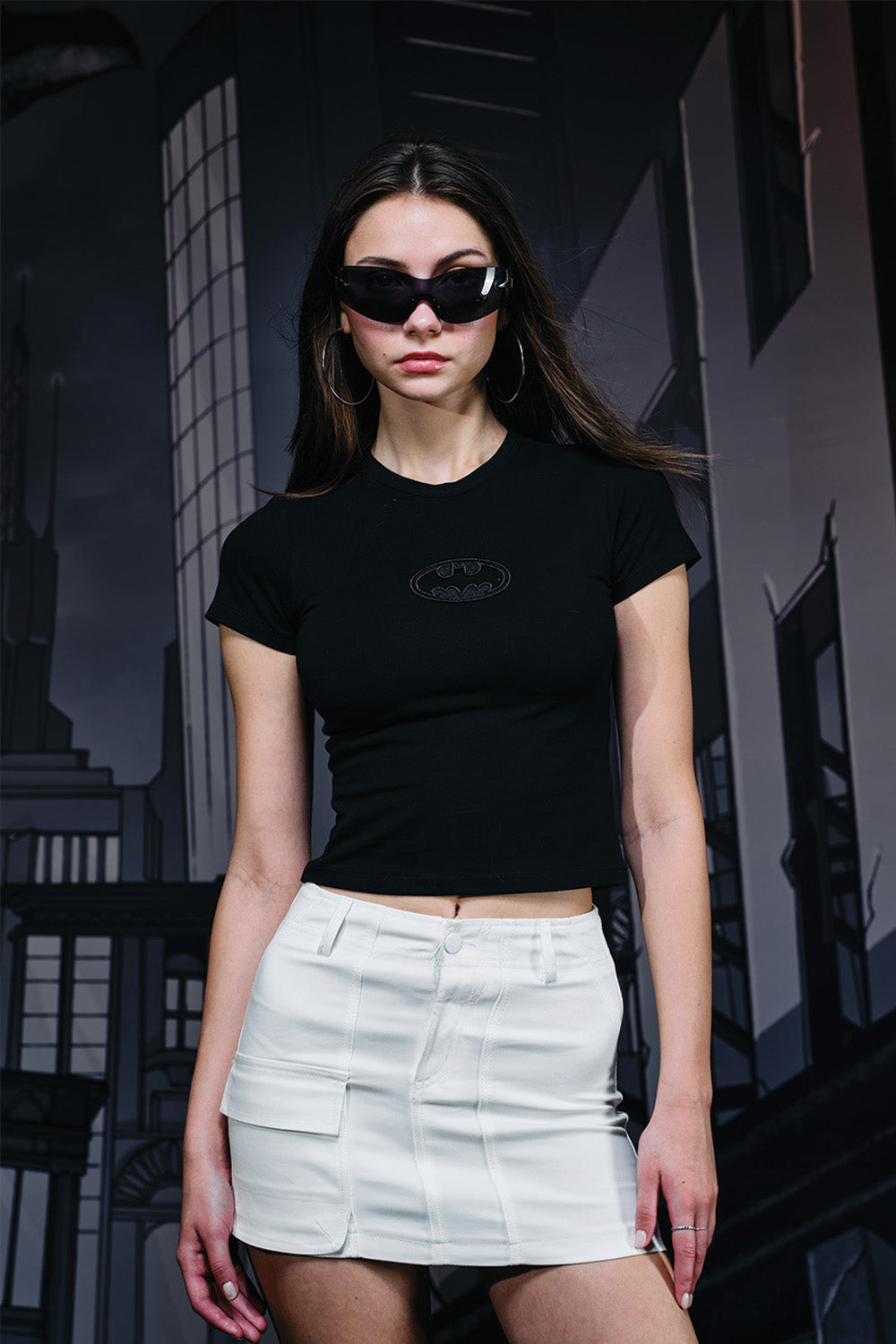 Dark Knight Baby Tee - BonkersCorner