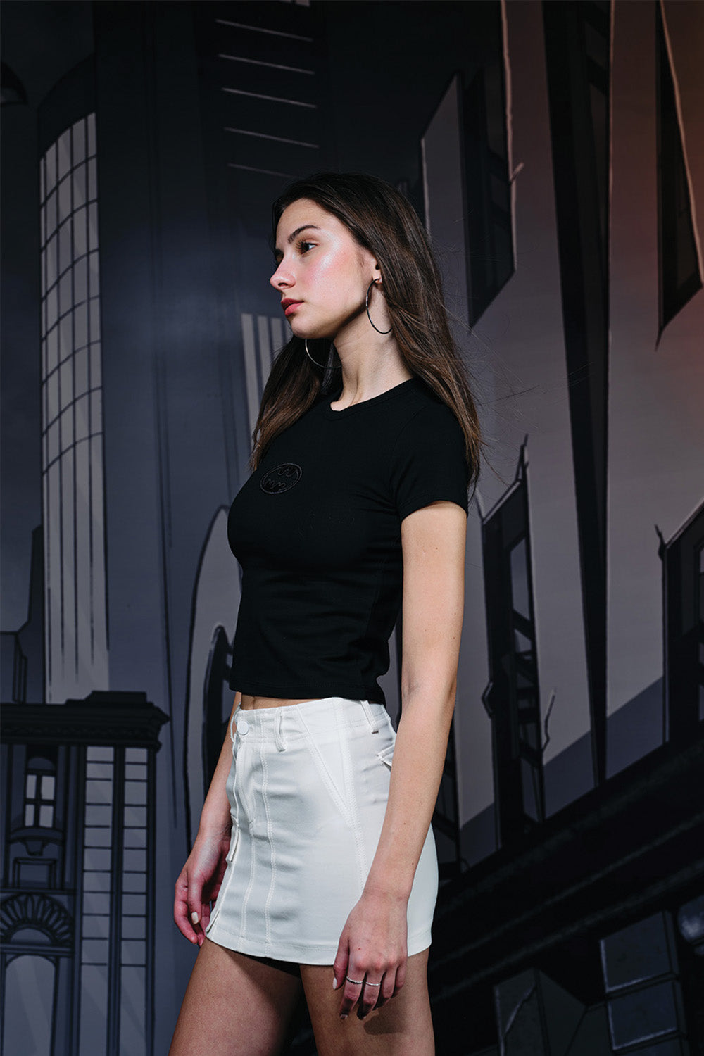 Dark Knight Baby Tee - BonkersCorner