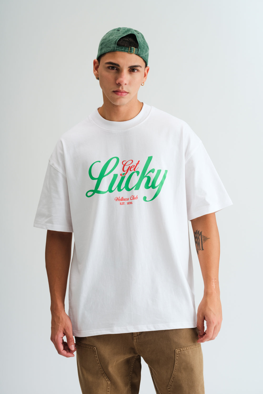Get Lucky Oversized T-shirt - BonkersCorner