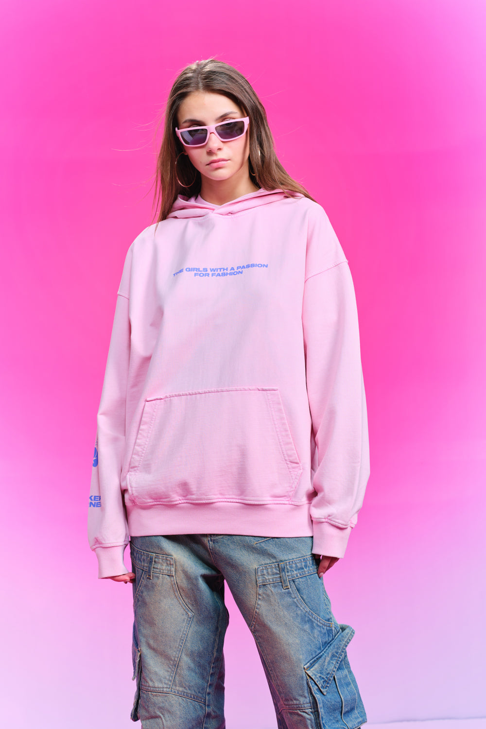 Girls Are Girls Pink Hoodie - BonkersCorner