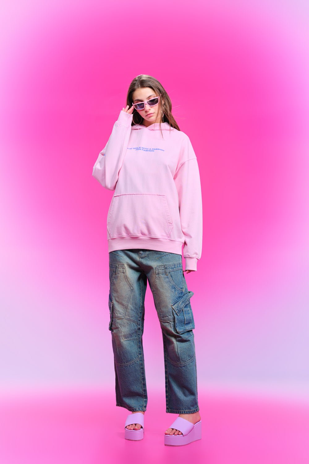 Girls Are Girls Pink Hoodie - BonkersCorner
