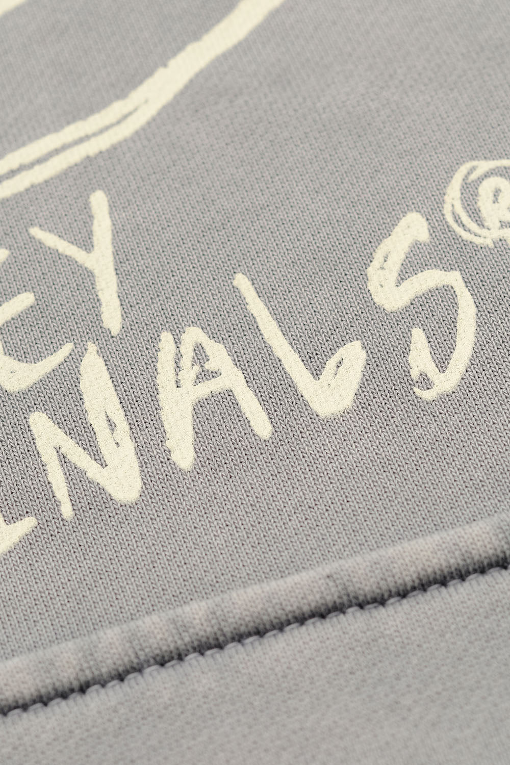 Grey Faded Smiley Originals Hoodie - BonkersCorner