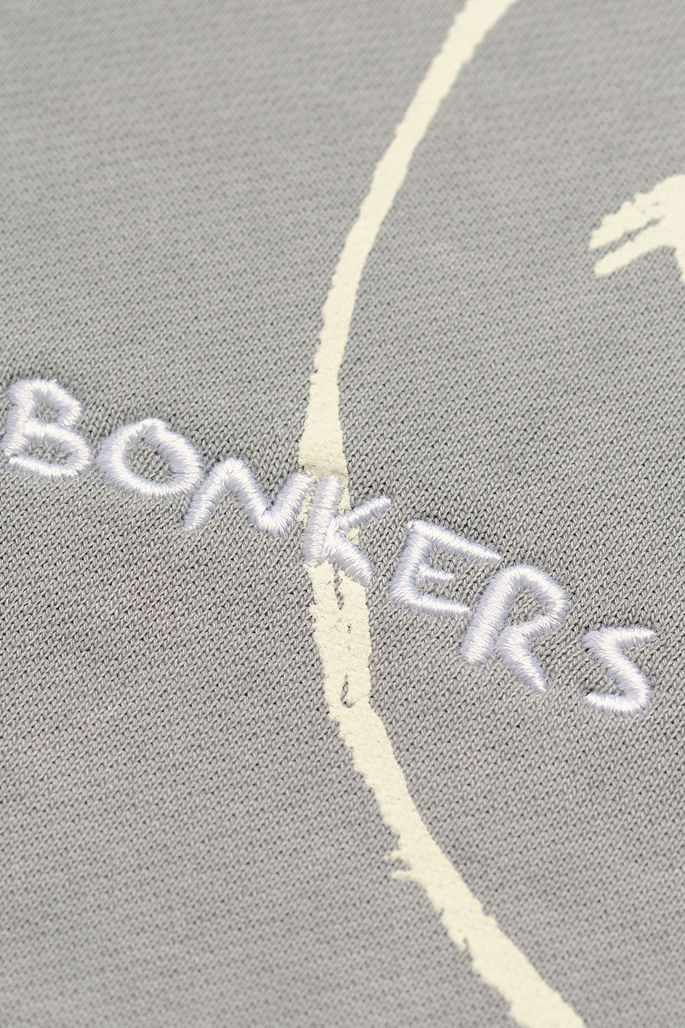 Grey Faded Smiley Originals Hoodie - BonkersCorner