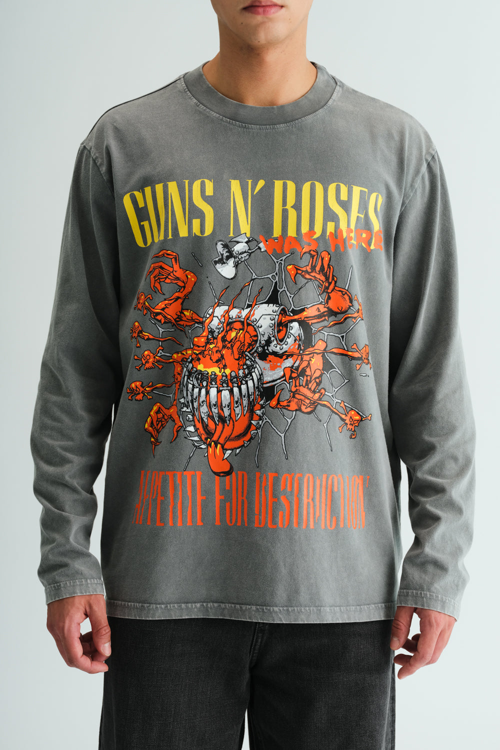 Guns N Roses Was Here Full Sleeves T-shirt - BonkersCorner