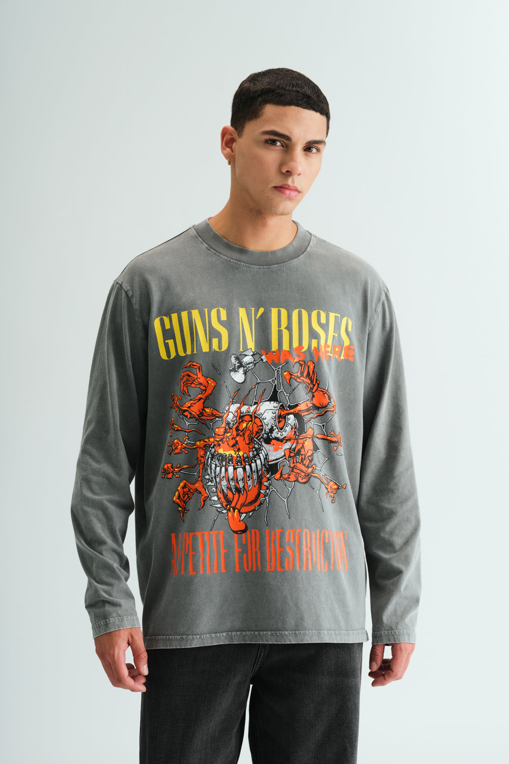 Guns N Roses Was Here Full Sleeves T-shirt - BonkersCorner