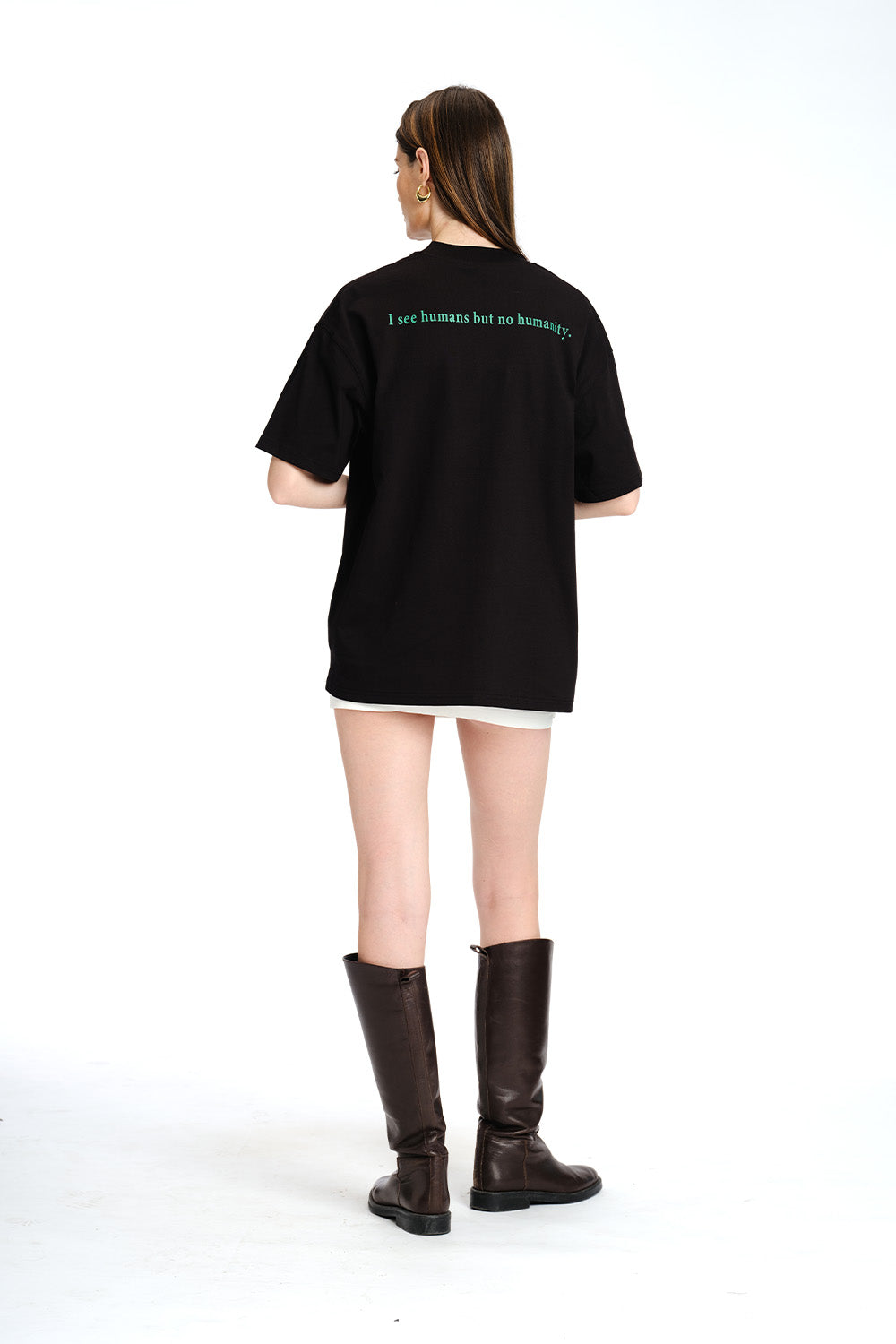 I Need Space Embroidered Premium Oversized T-shirt - BonkersCorner