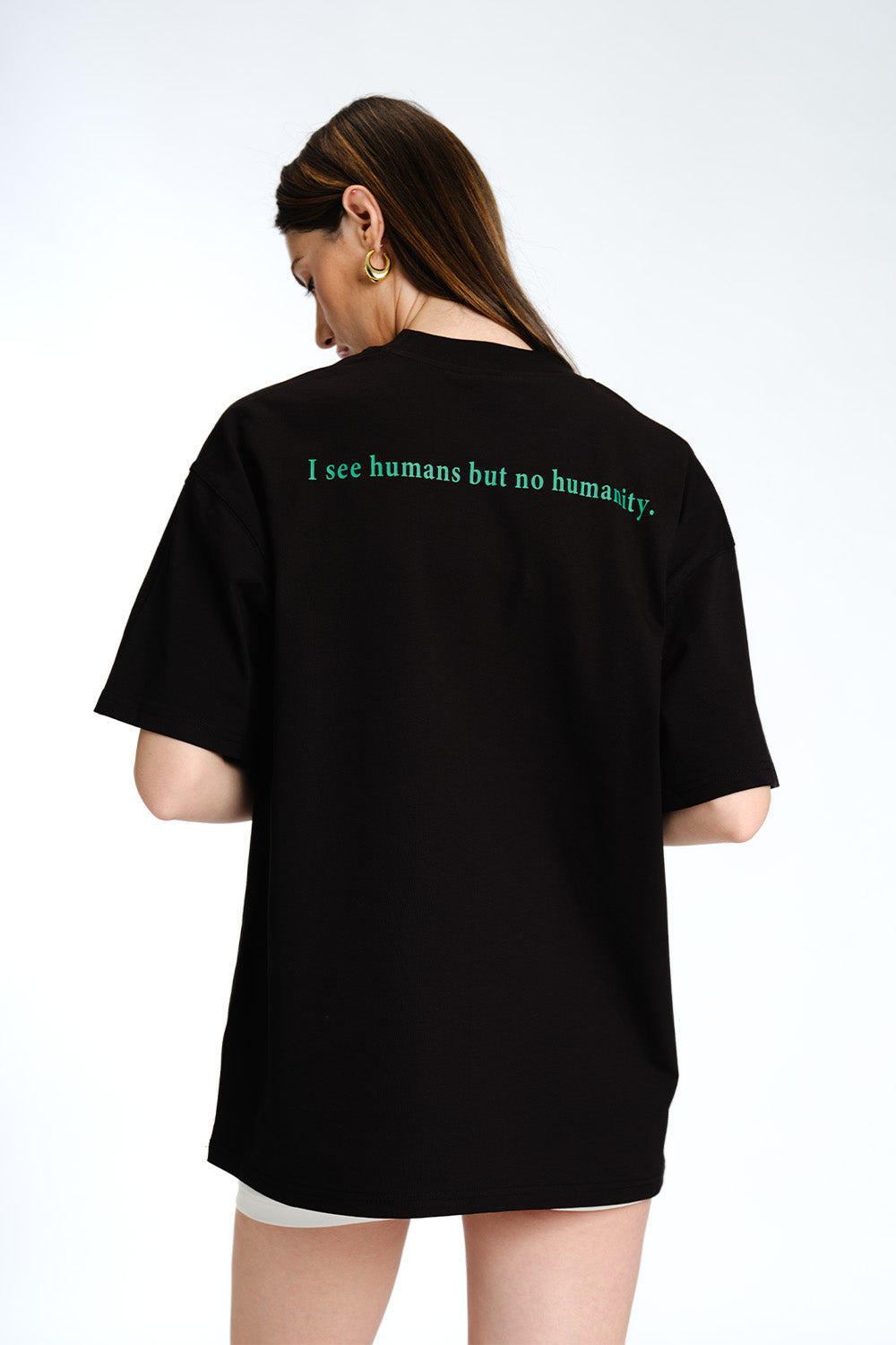 I Need Space Embroidered Premium Oversized T-shirt - BonkersCorner