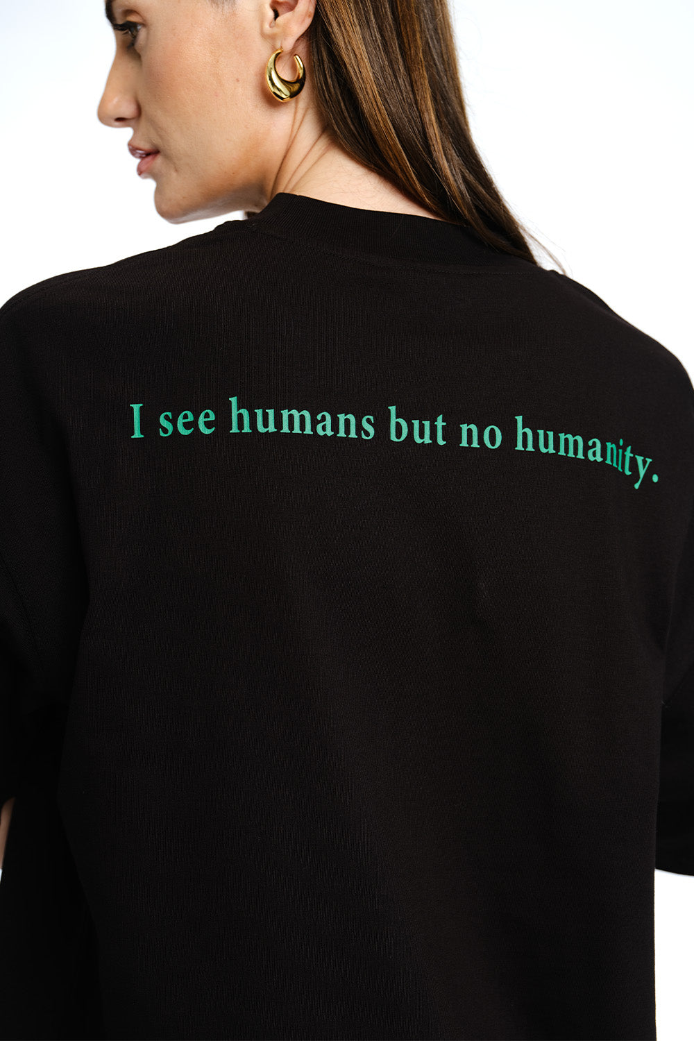 I Need Space Embroidered Premium Oversized T-shirt - BonkersCorner