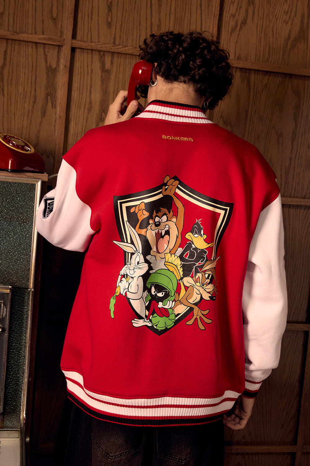 Looney Tunes Red Varsity Jacket - BonkersCorner