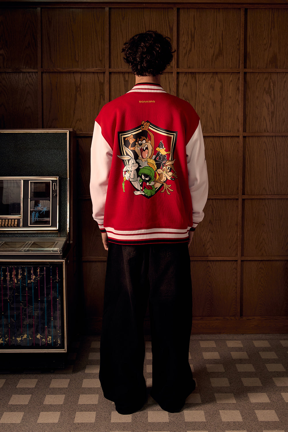 Looney Tunes Red Varsity Jacket - BonkersCorner
