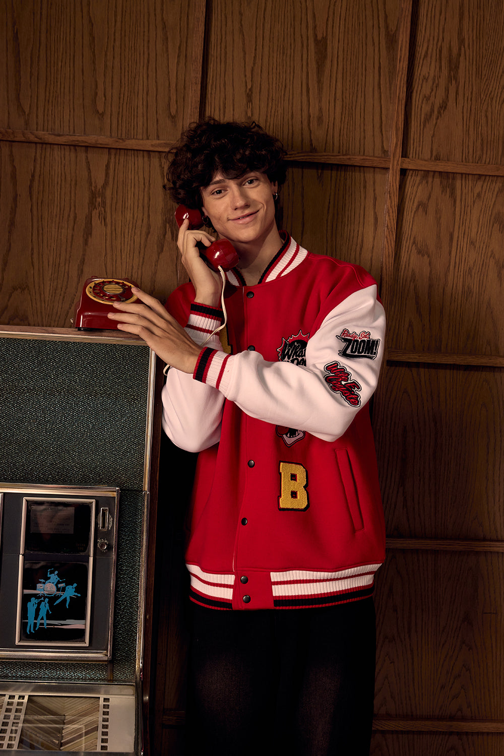 Looney Tunes Red Varsity Jacket - BonkersCorner
