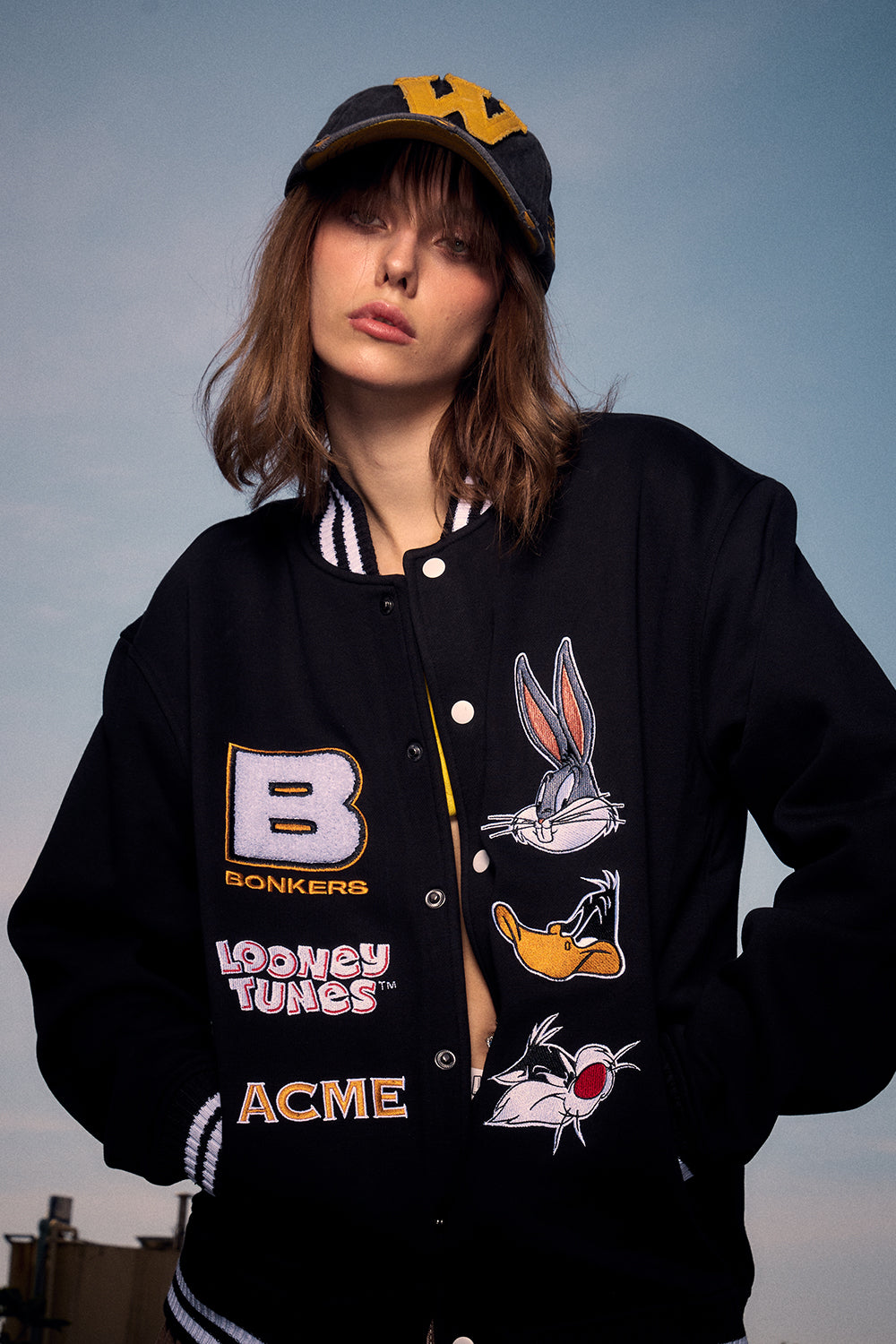 Looney Tunes Varsity Jacket - BonkersCorner