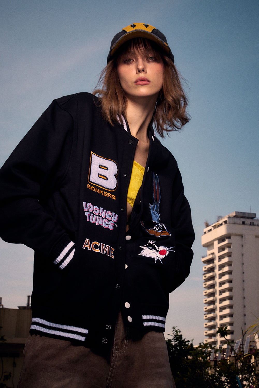 Looney Tunes Varsity Jacket - BonkersCorner