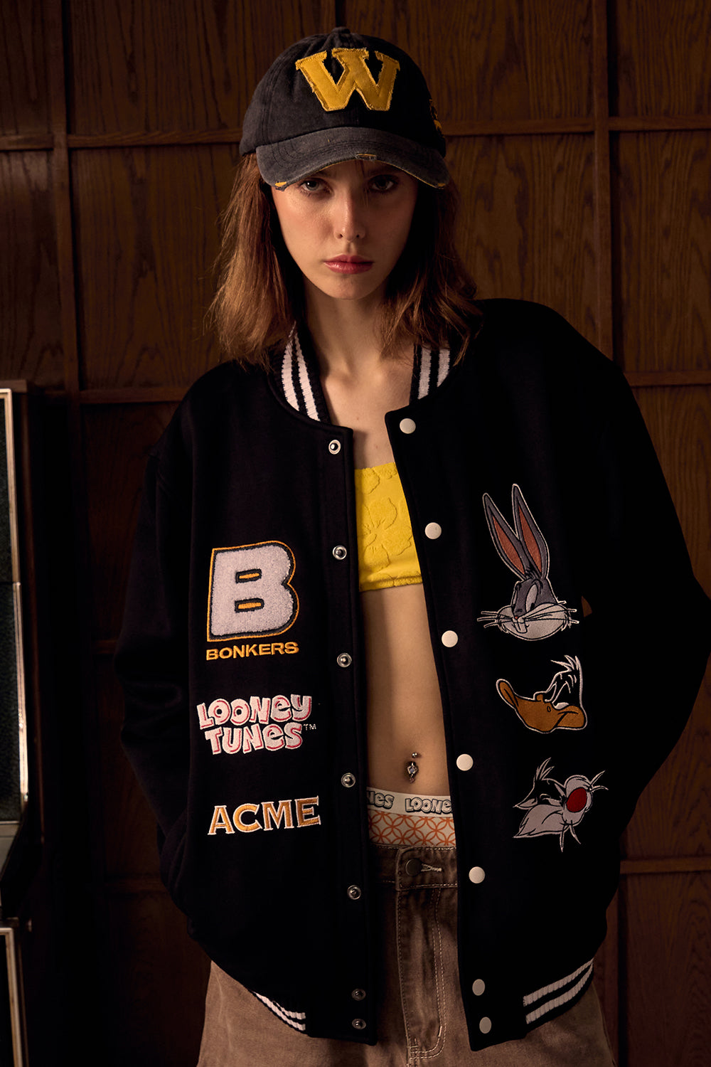 Looney Tunes Varsity Jacket - BonkersCorner