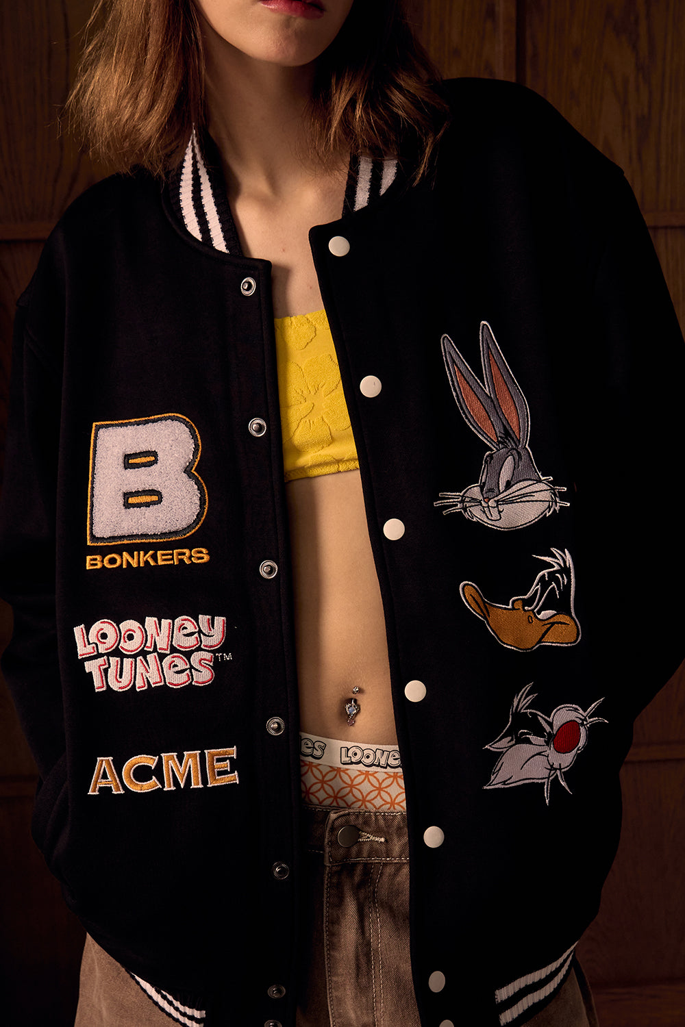 Looney Tunes Varsity Jacket - BonkersCorner
