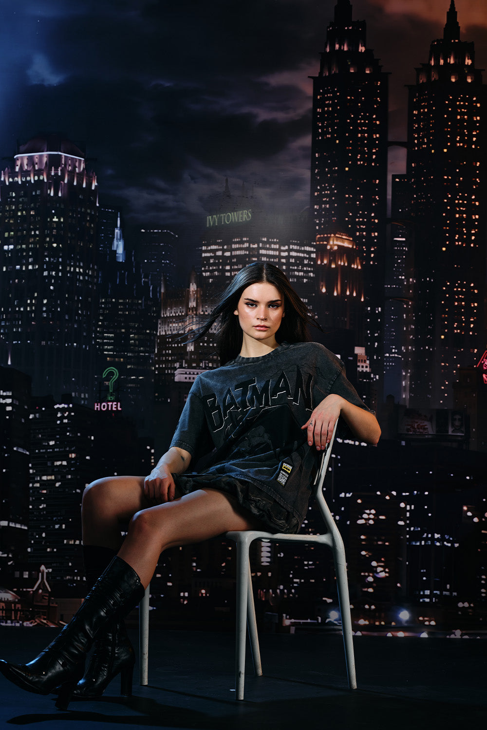 Masked Vigilante Oversized T-shirt - BonkersCorner