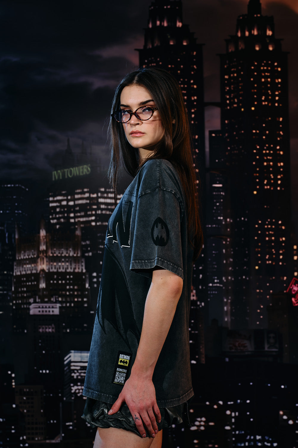 Masked Vigilante Oversized T-shirt - BonkersCorner