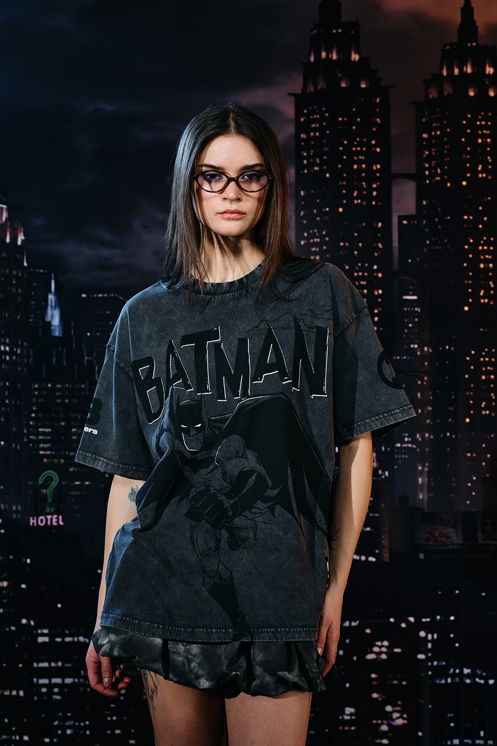Masked Vigilante Oversized T-shirt - BonkersCorner