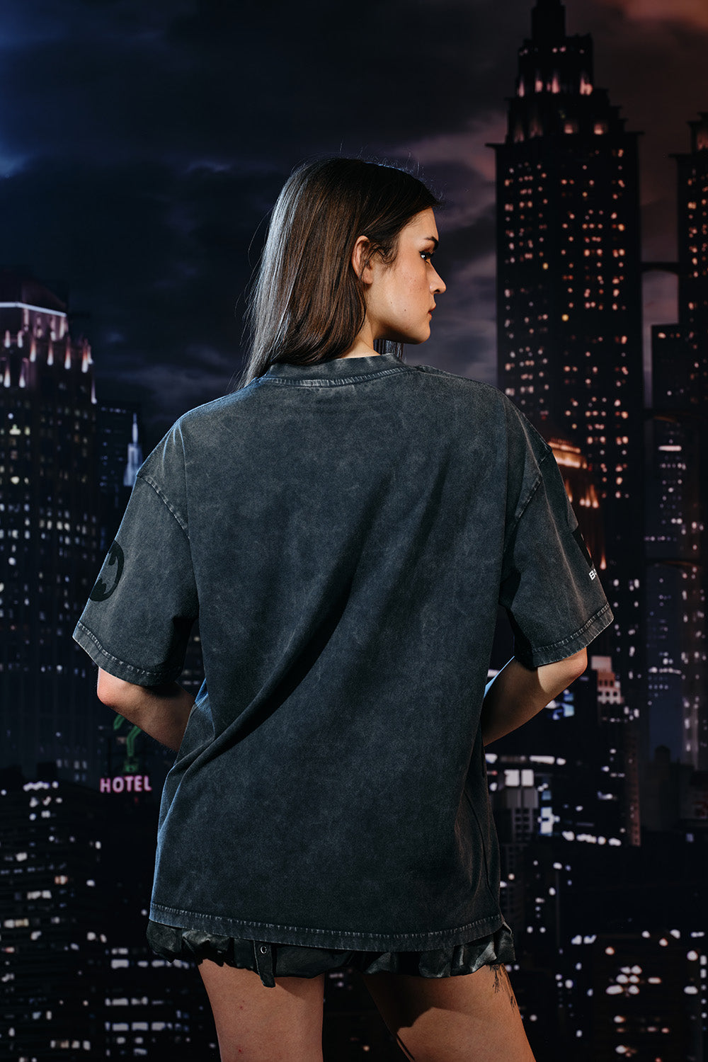 Masked Vigilante Oversized T-shirt - BonkersCorner