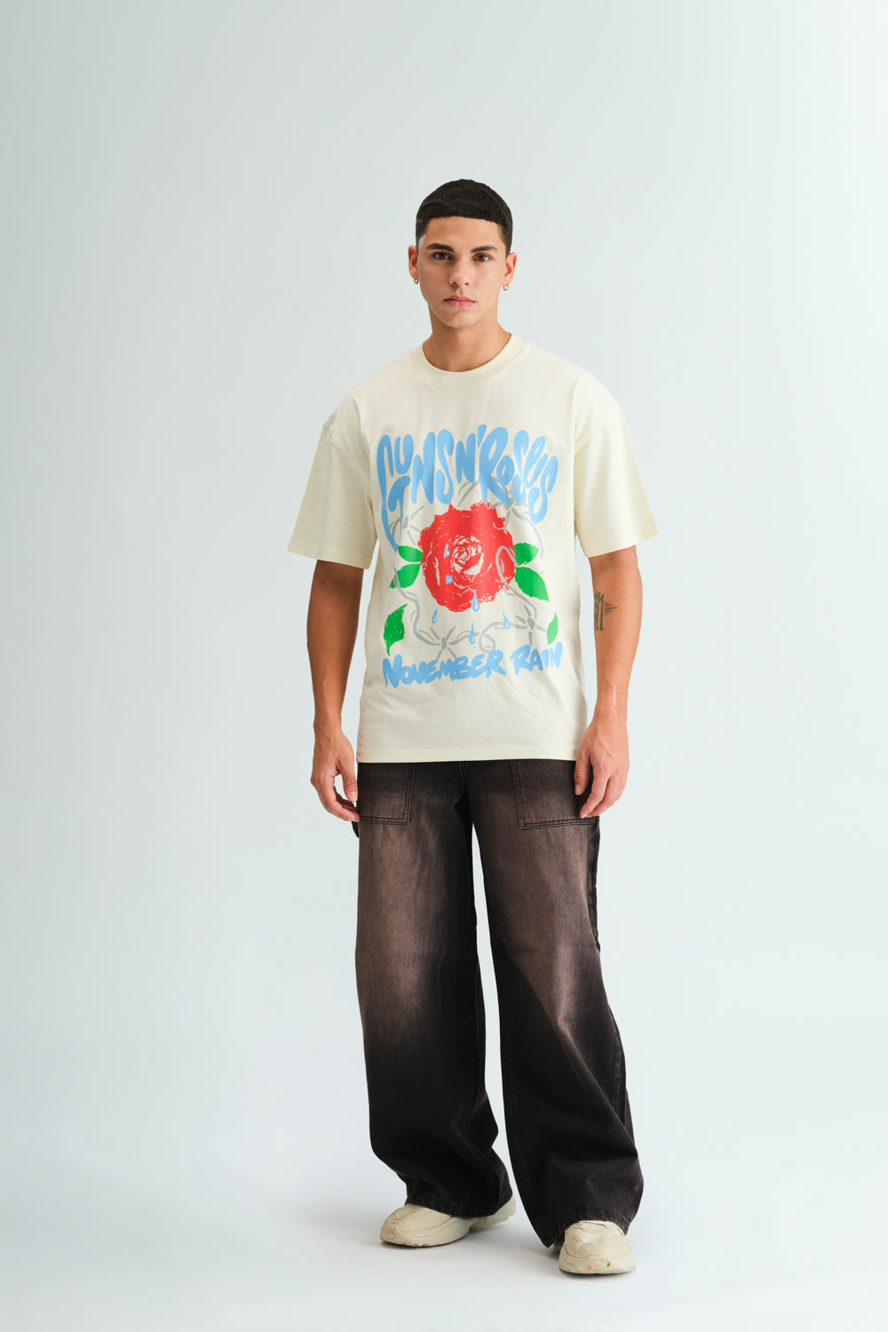 November Rain Oversized T-shirt - BonkersCorner